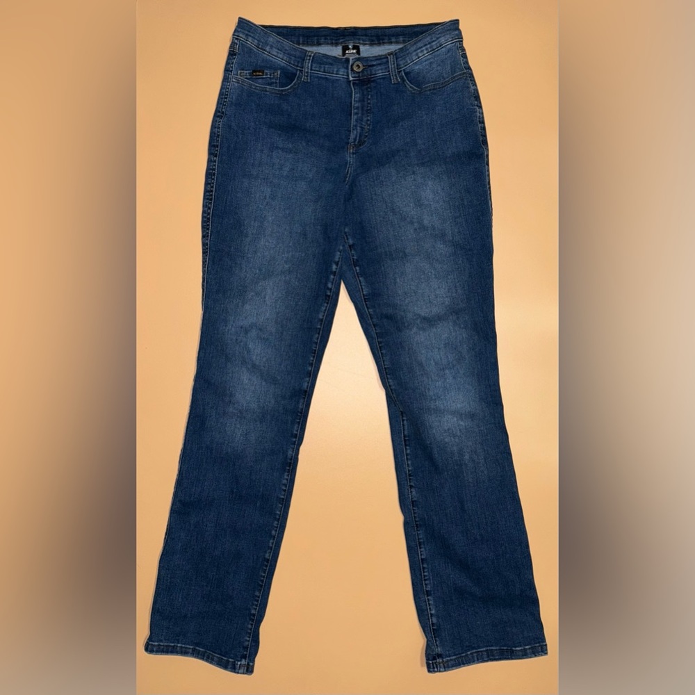 KÜHL Gorpcore Outdoor Hiking Jeans Womens Size 12 Reg Straight Leg